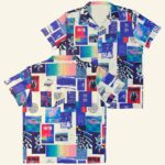 Madeon Merch Color Mural Button Up Shirt Christmas Gifts For Him – Moonbestprint