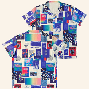 Madeon Merch Color Mural Button Up Shirt Christmas Gifts For Him – Moonbestprint