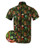 The Ku Button Down Shirt Tactical Tropical Print Shirt Gift Ideas For Father – Moonbestprint