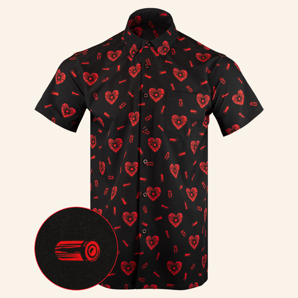 Shattered Black Button Down Shirt Hawaiian Tactical Button Down Gifts For Father – Moonbestprint