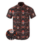 Zaragoza Button Down Shirt Hawaiian Tactical Button Down Dad Christmas Gifts – Moonbestprint