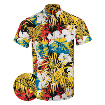 Ventura Button Down Shirt Outdoor Hawaiian Tactical Shirt Gun Lovers Gifts For Men's – Moonbestprint
