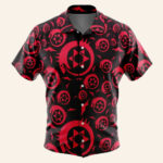 Ouroboros Shirt Red Black Hawaiian Shirt Gift For Husband – Moonbestprint