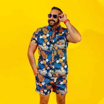 Whataburger Merch Chubbies Tropical Friday Hawaiian Shirt And Short Sets Gifts For Him – Moonbestprint