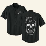 Spite Merch Skull Black Dedication Spite Hawaiian Shirt Unique Gifts For Husband – Moonbestprint