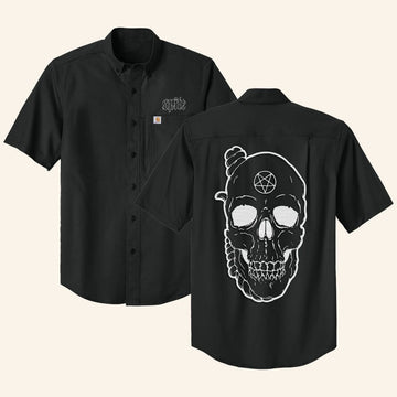 Spite Merch Skull Black Dedication Spite Hawaiian Shirt Unique Gifts For Husband – Moonbestprint