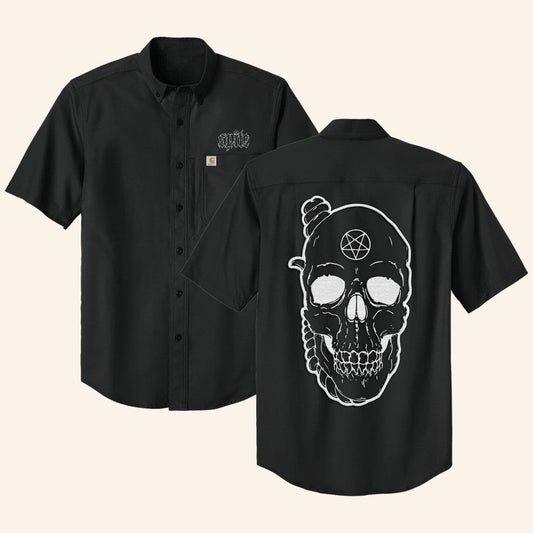Spite Merch Skull Black Dedication Spite Hawaiian Shirt Unique Gifts For Husband – Moonbestprint