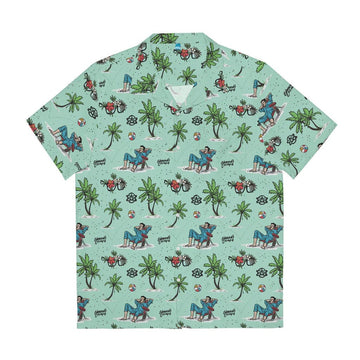 Bad Magic Merch Edmund's Escape Aqua Hawaiian Shirt Gifts For Dudes – Moonbestprint