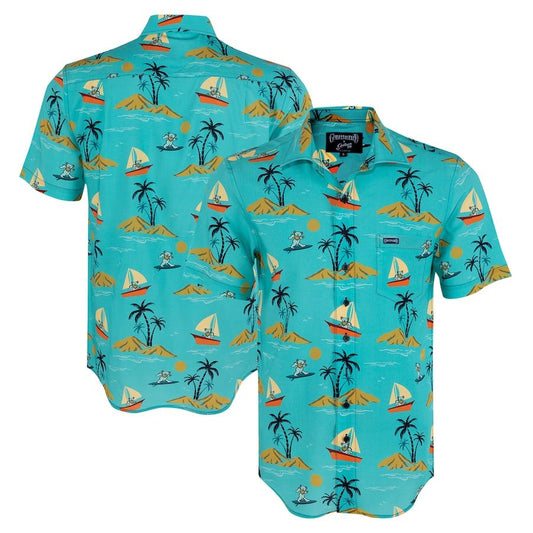 The Grateful Dead Sailboats & Bears Hawaiian Shirt - Moonbestprint
