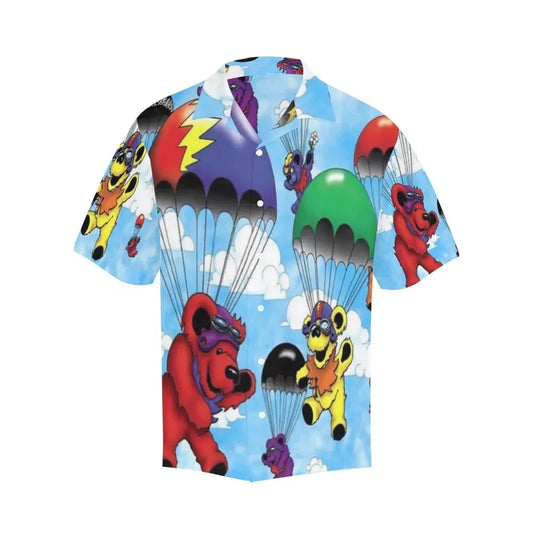 Grateful Dead Bears. 70's Music Hawaiian Shirt - Moonbestprint