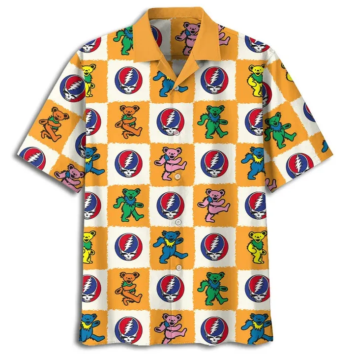Grateful Dead Candy Bear Jamboree Hawaiian Shirt – Moonbestprint
