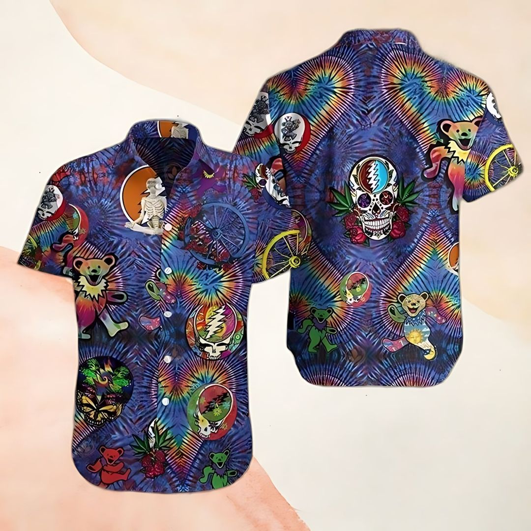 Grateful Dead Band Fan Gift Hawaiian Shirt – Moonbestprint