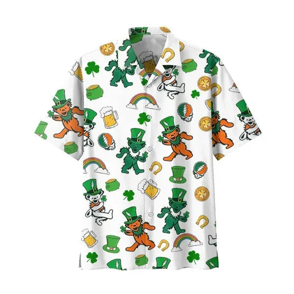 Grateful Dead St. Patrick's Day Hawaiian Shirt – Moonbestprint