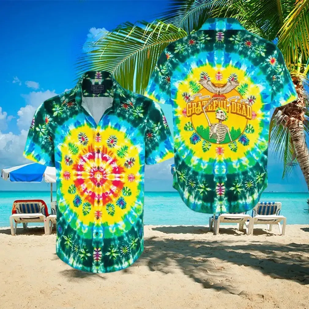 Grateful Dead Concert Series Sunshine Daydream Hawaiian Shirt – Moonbestprint