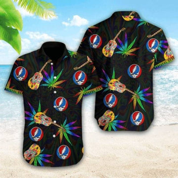 Guitar Jam Grateful Dead Hawaiian Shirt – Moonbestprint