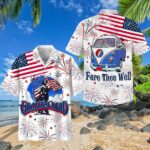 Grateful Dead Fare Thee Well Happy 4th Of July Hawaiian Shirt – Moonbestprint