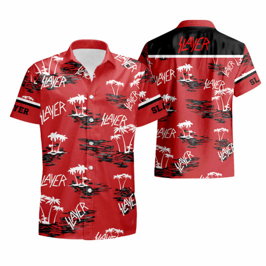 Slayer Band Aloha Aloha Hawaiian Shirt – Moonbestprint