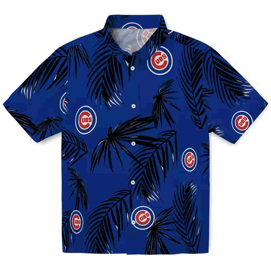 Chicago Cubs Palm Leaf Blue Aloha Hawaiian Shirt – Moonbestprint