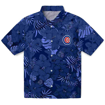 Chicago Cubs Jungle Vibes Blue Aloha Hawaiian Shirt – Moonbestprint