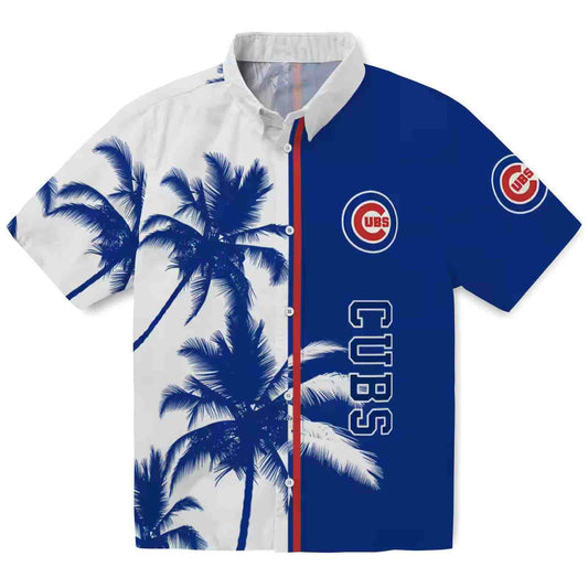 Chicago Cubs Palm Trees Blue White Aloha Aloha - Moonbestprint