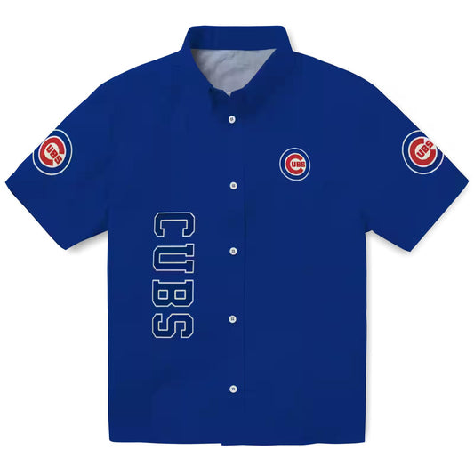 Chicago Cubs Stuart Minion Blue (Updated) Aloha Hawaiian Shirt - Moonbestprint