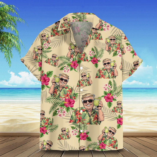 2026 Hawaiian Shirt I Stand With Button Up Shirt Summer Gift For Dad – Moonbestprint
