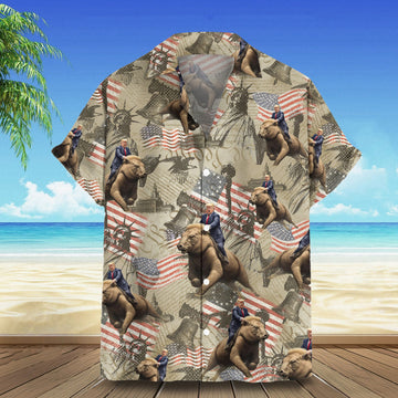 2026 Hawaiian Shirt Pro Patriotic Button Down Shirt Gifts For Father – Moonbestprint