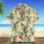Riding Dinosaur Hawaiian Shirt Summer Button Up Shirt Gifts For Supporters – Moonbestprint