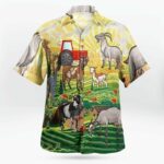 Goat Hawaiian Shirt Unisex Streetwear Unique Gifts For Boyfriend Girlfriend – Moonbestprint
