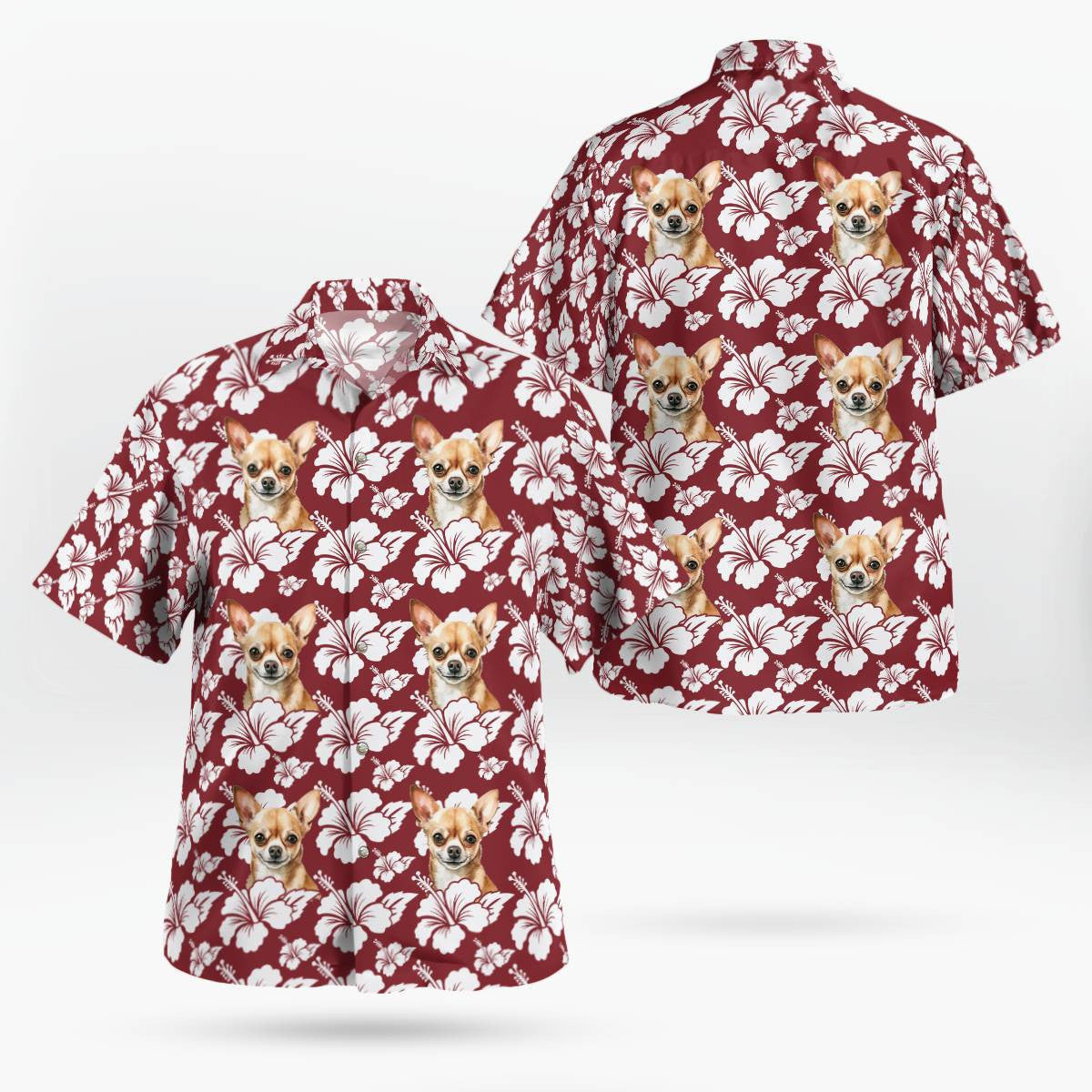 Chihuahua Hawaiian Shirt Unisex Streetwear Unique Gifts For Boyfriend – Moonbestprint