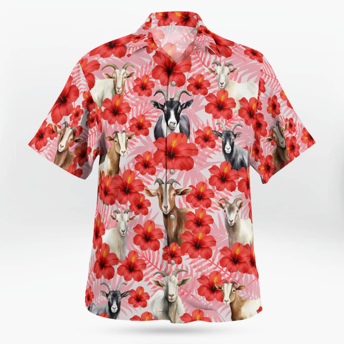 Goat Hawaiian Shirt Unique Birthday Gifts Ideas For Men Women – Moonbestprint