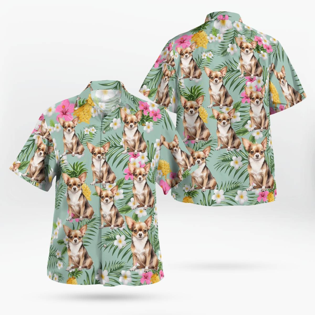 Chihuahua Hawaiian Shirt Unisex Streetwear Unique Gifts For Chihuahua Lovers – Moonbestprint