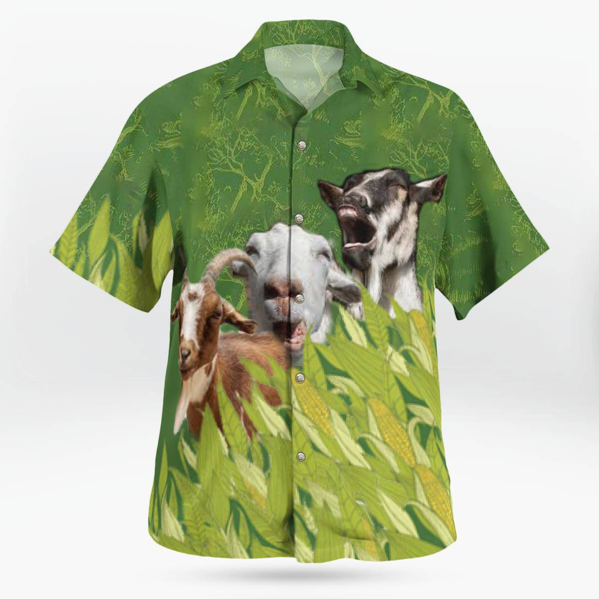Goat Hawaiian Shirt Unisex Streetwear Unique Gifts For Husband – Moonbestprint