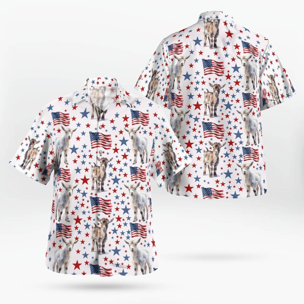 Goat Hawaiian Shirt Unisex Streetwear Unique Gifts For Him – Moonbestprint