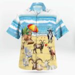 Goat Hawaiian Shirt Unisex Streetwear Best Gifts For Men Women – Moonbestprint
