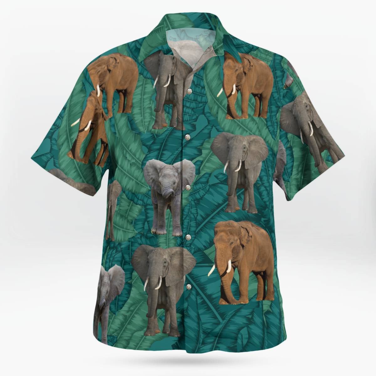 Elephant Hawaiian Shirt Unique Birthday Gifts Ideas For Men – Moonbestprint