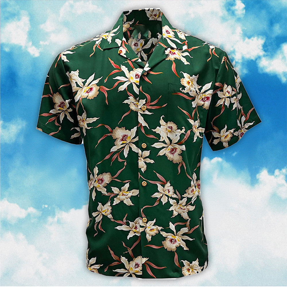 Magnum Pi Hawaiian Shirt Men's Summer Button Up Shirts Beach Shirt Gifts For Men – Moonbestprint