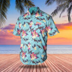 Tactical Hawaiian Shirt Guns Button Up Shirt Flower Weapons Shirts Gifts For Gun Lovers – Moonbestprint