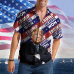 Save America Won Hawaiian Shirt I Stand With Patriotic Button Up Shirt For Men's – Moonbestprint