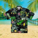 John Deere Hawaiian Shirt Men's Summer Button Ups Gifts For Farmers – Moonbestprint