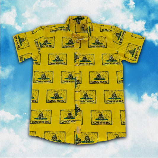 Tactical Hawaiian Shirt Come At Me Bro Guns Button Up Shirt 2nd Amendment Gifts For Gun Lovers – Moonbestprint