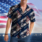 Land Of The Free Because Of The Brave Hawaiian Shirt Veteran For 2026 Patriotic Button Up – Moonbestprint