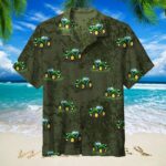 John Deere Hawaiian Shirt Tractor Summer Button Up Gifts For Farmers – Moonbestprint