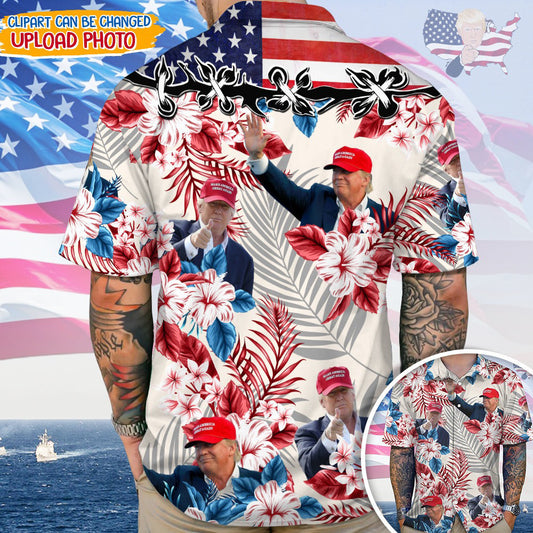 2026 Aloha Hawaiian Shirt Pro Button Up Shirt Patriot Merch Gift For Dad – Moonbestprint