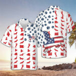 Dachshund American Flag Hawaiian Shirt 4th Of July Patriotic Clothing Dachshund Lovers Gifts – Moonbestprint