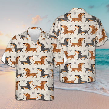 Life Of Dachshund Dog Hawaiian Shirt Best Summer Shirts Gifts For Dachshund Lovers – Moonbestprint