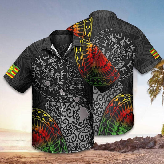 Kanaka Maoli Hawaiian Shirt Men's Summer Short Sleeve Shirts Husband Gifts – Moonbestprint