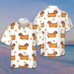 Real Hotdog Dachshund Hawaiian Shirt Dog Lover Cute Button Up Shirt Gifts For Summer – Moonbestprint