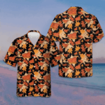 Autumnal Leaves With Turkey Meat Hawaiian Shirt 2026 Thanksgiving Button Up Shirt For Men – Moonbestprint
