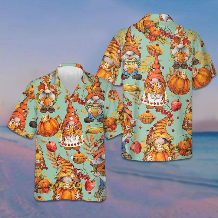 Farm Harvest Festival Gnomes Thanksgiving Hawaiian Shirt Thanksgiving 2026 Gift Ideas – Moonbestprint
